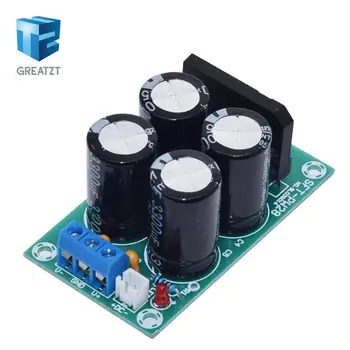 

TZT PW28 Dual Power Filter Power Amplifier Board Rectifier High Current 25A Flat Bridge Unregulated Power Supply Board DIY