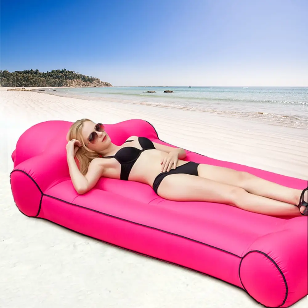 

Floating Bed Beach Lounger Water Hammock Swimming Floating Bed 441lb Capacity for Adults Kids with Compact Carry Bag