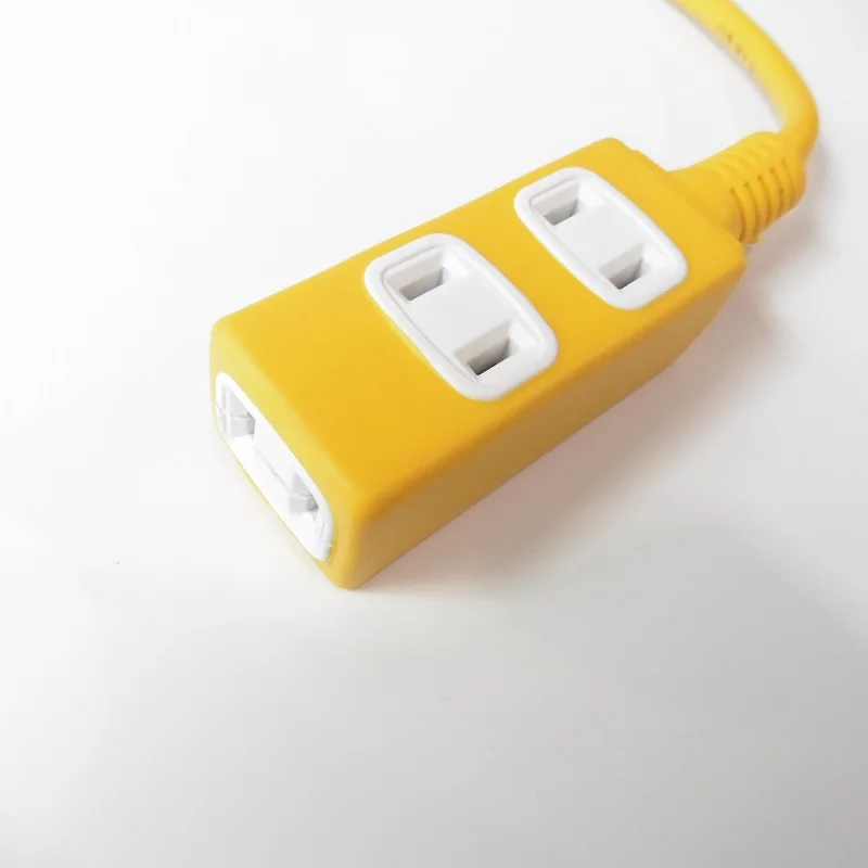 Электрическая розетка от 1 до 3 японская электрическая с двумя плоскими разъемами