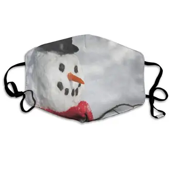 

Face Mask Snowman Special Cycling Half Face Earloop Ski Mask For Girls