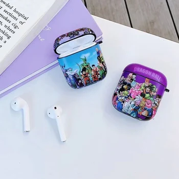 

Case For Airpods Accessories Bluetooth Earphone Case For Airpods 1/2 Protective Cover Cute Silicone Dragon Ball Son Goku