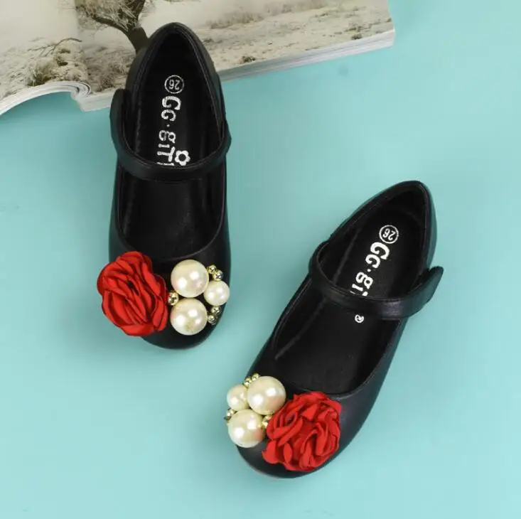 

Toddler sandals girls Summer Pearl Flower Single Sneakers Princess Casual Shoes Sandals Infant Kids baby girl sandals