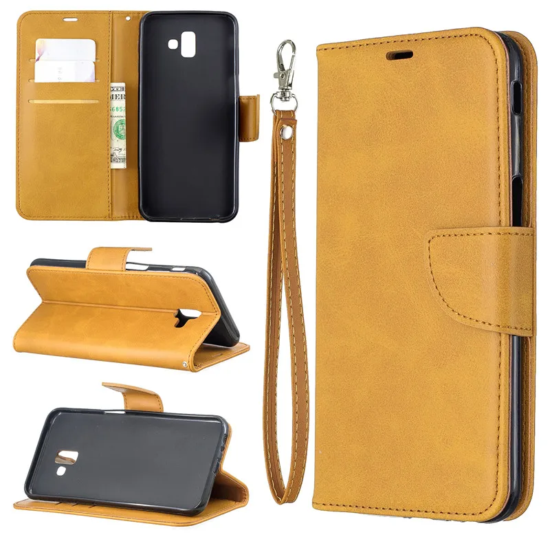 Чехол COOLY для samsung Galaxy J6 J4 Plus J2 Pro задняя крышка на J3 J5 J7 Ретро кошелек Магнитный Флип кожаный чехол для телефона