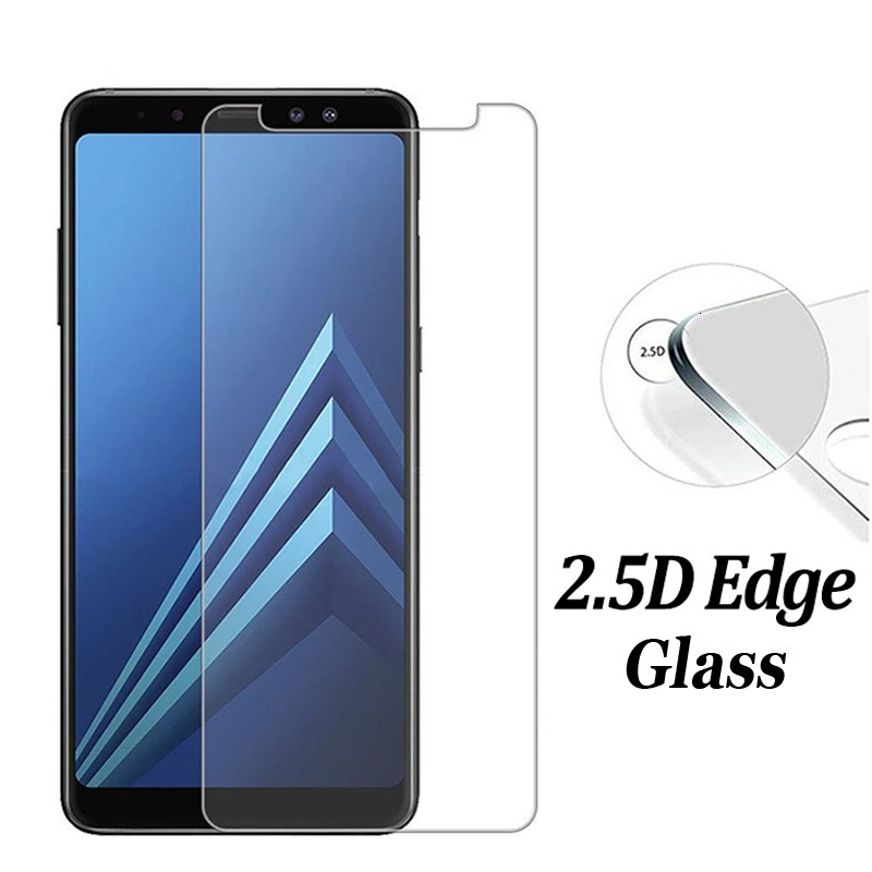 2.5D закаленное Стекло для samsung Galaxy A6 A8 плюс 2018 A320 A520 A720 A310 A510 A710 с уровнем твердости