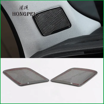 

Car Styling For Audi Q3 2019 2020 A Pillar Speaker Rear door Small Speaker Loudspeaker Horn Decoration Cover Trim Sticker