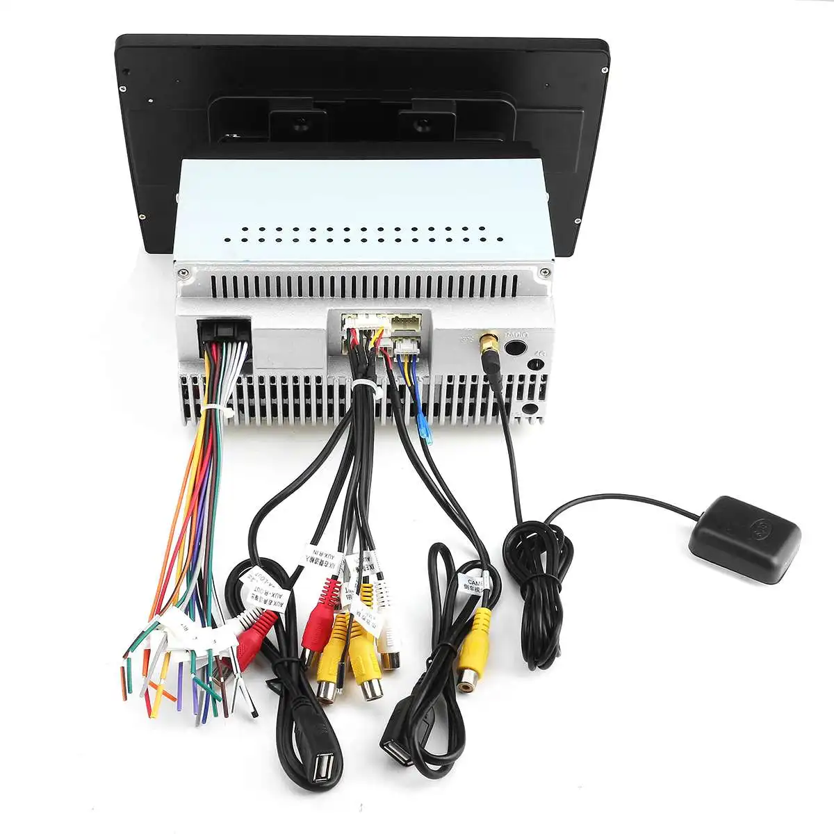 Najtaniej Najnowszy do samochodu Radio 10 cali 2 Din Radio samochodowe z bluetooth Wifi odtwarzacz samochodowy 180 ° obrót nawigacja wszystko w jedno urządzenie Android 8.1 32G