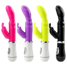 Vibrateur à double Vibration à 12 fréquences, stimulateur Clitoris et point G, masseur, jouets sexuels pour femmes, masturbateur 