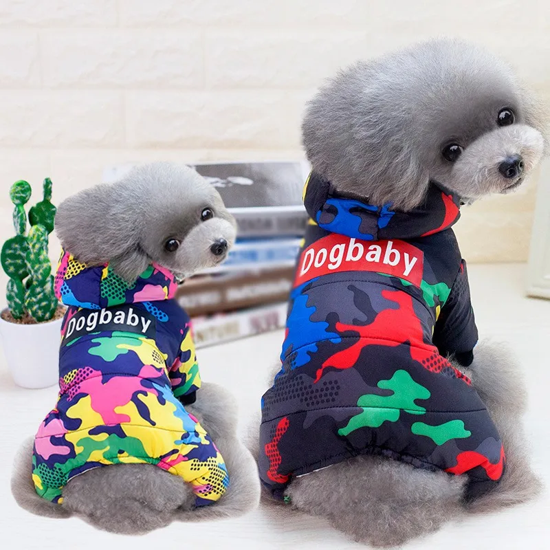 Зимняя одежда для собак, теплый пуховик, водонепроницаемая куртка, S-XXL, толстовки для чихуахуа, маленьких и средних собак, щенков, Йоркских питомцев