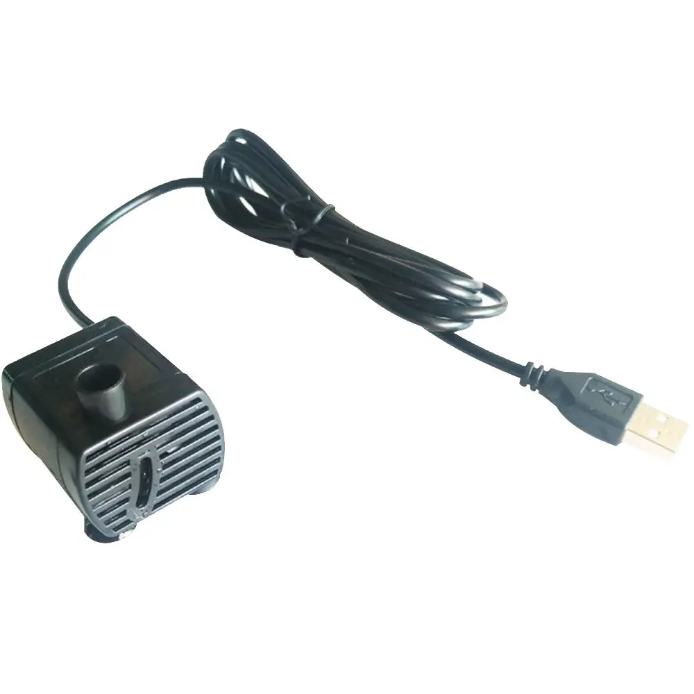5V Ultra-Quiet Submersible Water Fountain Pump Filter Fish Tank Pond Aquarium Air not include to Increase Oxygen |