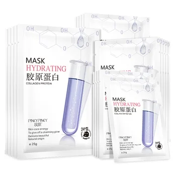 

collagen face mask skin care mask sheet Female Anti-Aging Moisturizing Oil-control Whitening Depth Replenishment