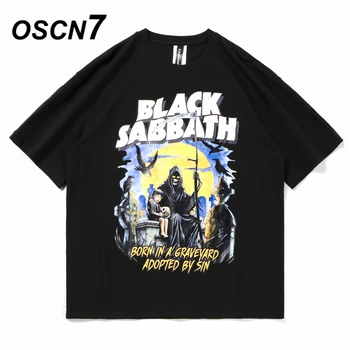 

OSCN7 Summer Funny Graphics Print Men's T-Shirts 2020 Hip Hop Casual Fashion Women Short Sleeve Top Tee Streetwear 8150