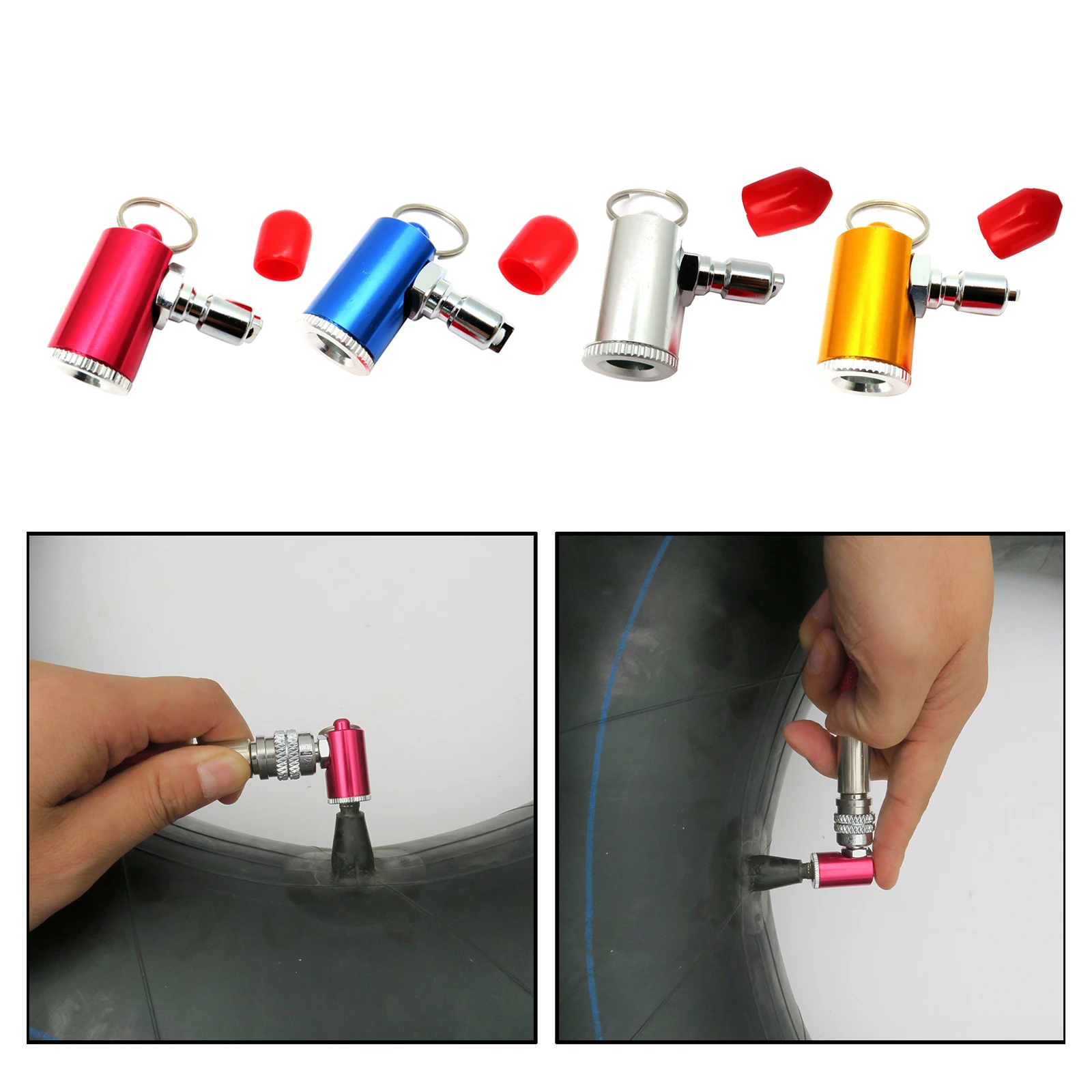 Portable Air Nozzle Scuba Diving Gear Tool Quick Connection to Inflator Hose