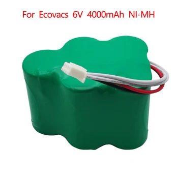 

6V 4000mAh Replacement Battery for Ecovacs Deepoo D73 D76 D62 D63 D65 D66 D68 D77 D79 730 760 TBD71 battery Robotics
