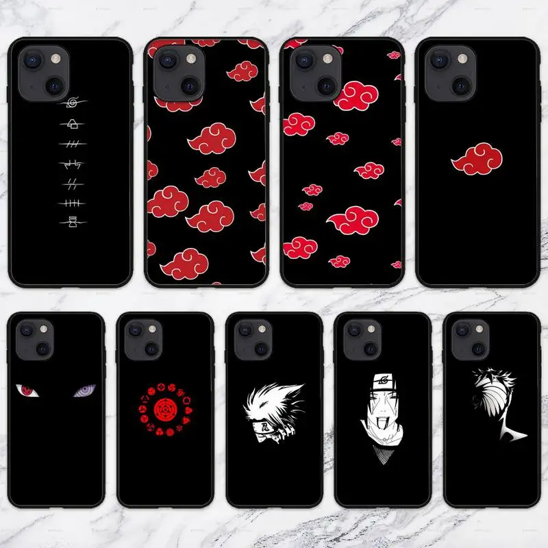 Чехол для телефона Akatsuki Anime N-Narutos iPhone 11 12 Mini 13 Pro XS Max X 8 7 6s Plus 5 SE XR | Мобильные