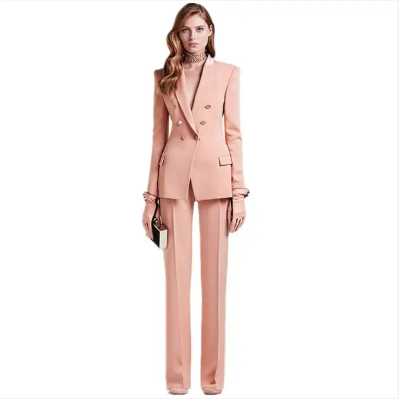 ladies evening trouser suit