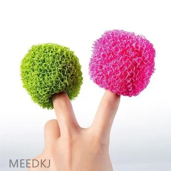 

3PCS kitchen cleaning products multifunctional nano cleaning ball cleaning cloth pot brush color dish cleaning ball