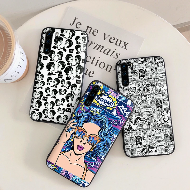 Для huawei Y6 Y7 2018 Y9 Prime 2019 Коврики 10 20 Pro Nova2 3 4 Lite Nova 2i 3i 5i чехол мультяшный для телефона