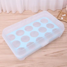 15 Сетки яйца холодильник свежесть коробка для хранения еда органайзер ящик сохранения свежести 72XF