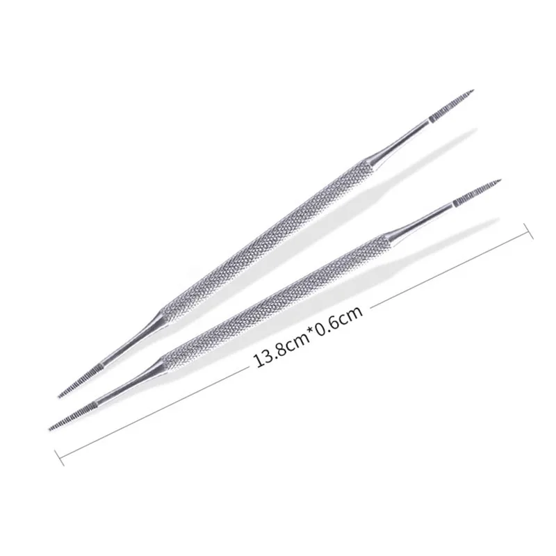 Toe Nail File Foot Nail Care Hook Ingrown Double Ended Ingrown Toe Correction Lifter File Manicure Pedicure Toenails Clean Tool foot file blades
