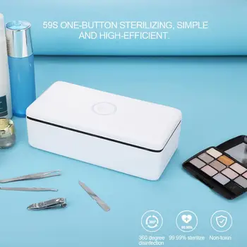 

Upgraded Portable Makeup Tools Cleaning Set UV EU Plug Makeup Brush Cleaning Tools