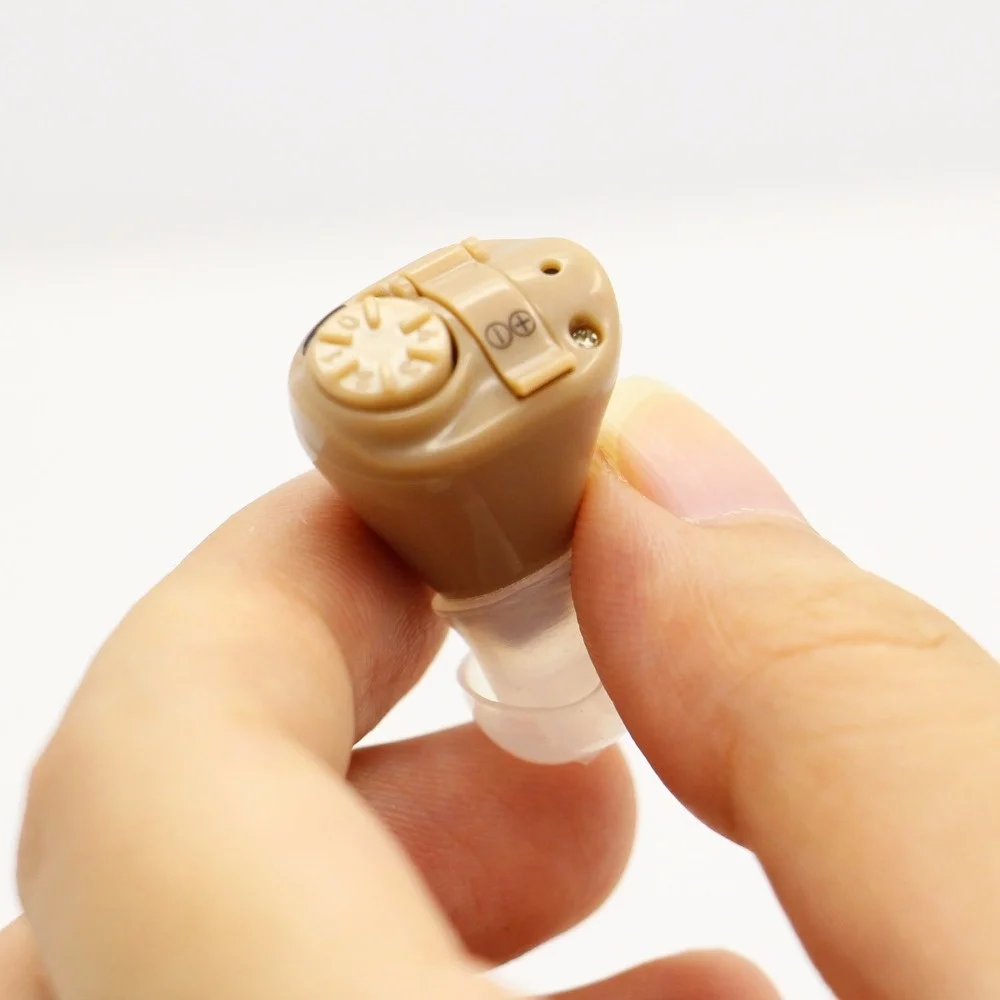 Mini Digital Hearing Aid AXON K 82 In Ear Adjustable Hearing Device