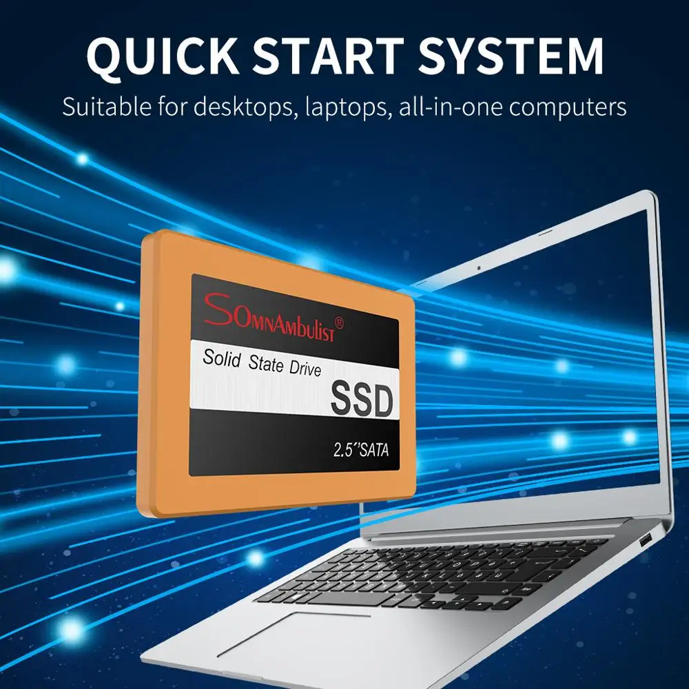 Внутренний твердотельный жесткий диск SOMNAMBULIST SSD Plus SATA III 2 5 дюйма 120 ГБ 240 480 для