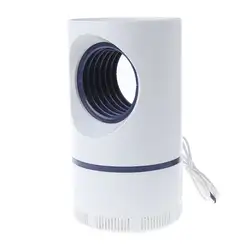 Электронный комарный Killer светодиодный светильник 368nm UV USB power Fly Ловушка-Отпугиватель для комаров путешествия дома кухня ресторан Q81E