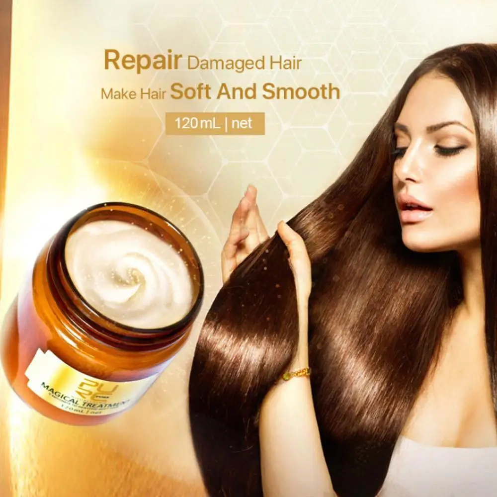 120g Magical Treatment Hair Mask Nutrition Infusing Masque Damage Repairs Seconds Restore Soft For 5 P8Y5 | Красота и здоровье
