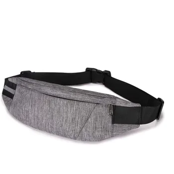 

Fanny Packs Mens Waist Packs Black Waterproof Money Bag Men Purse Travel Wallet Chest Belt Bags Male Waist Bags Canvas Bag 2019