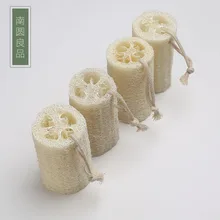 Профессиональное производство люфа 4-дюймовый Luffa в стиле Харадзюку из хлопчатобумажного каната напрямую от производителя,, выбор ювелиров для ванной