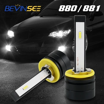 

Fog Light Bulbs 30W 3000LM 6000K 880 881 9006/HB4 9005/HB3 5202/H16(EU) LED High Low Beam H4 H7 H11/H8/H9 COB Chips Super Mini
