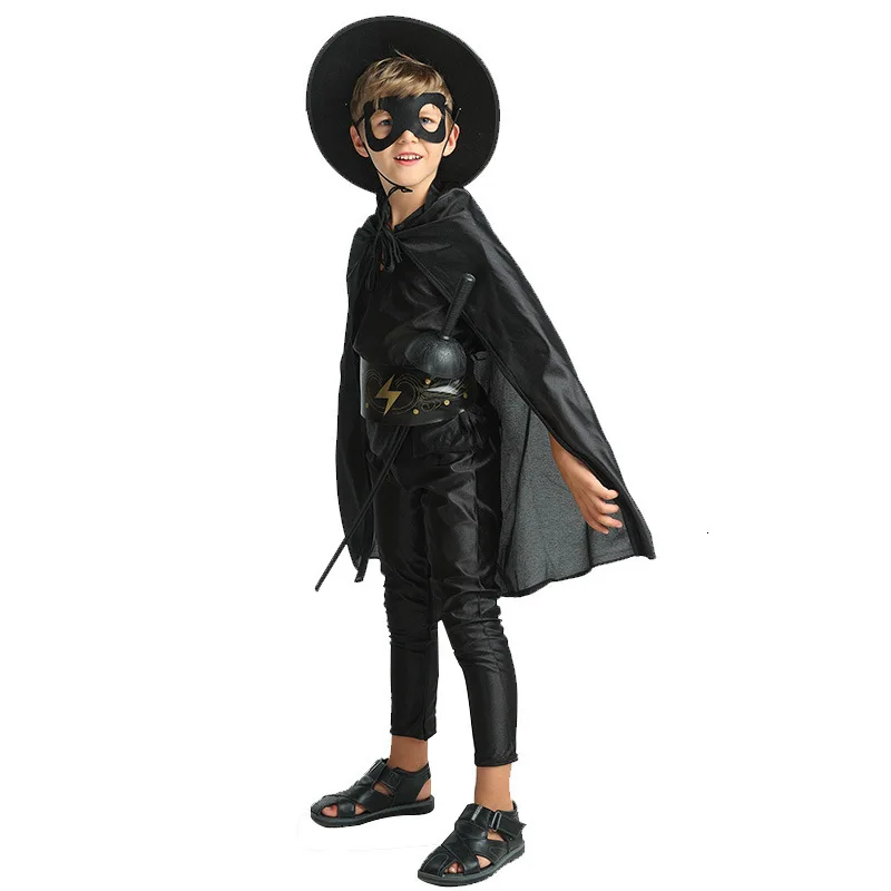 Для взрослых высокое качество Зорро Kigurumi пижамы из мягкого плотного флиса