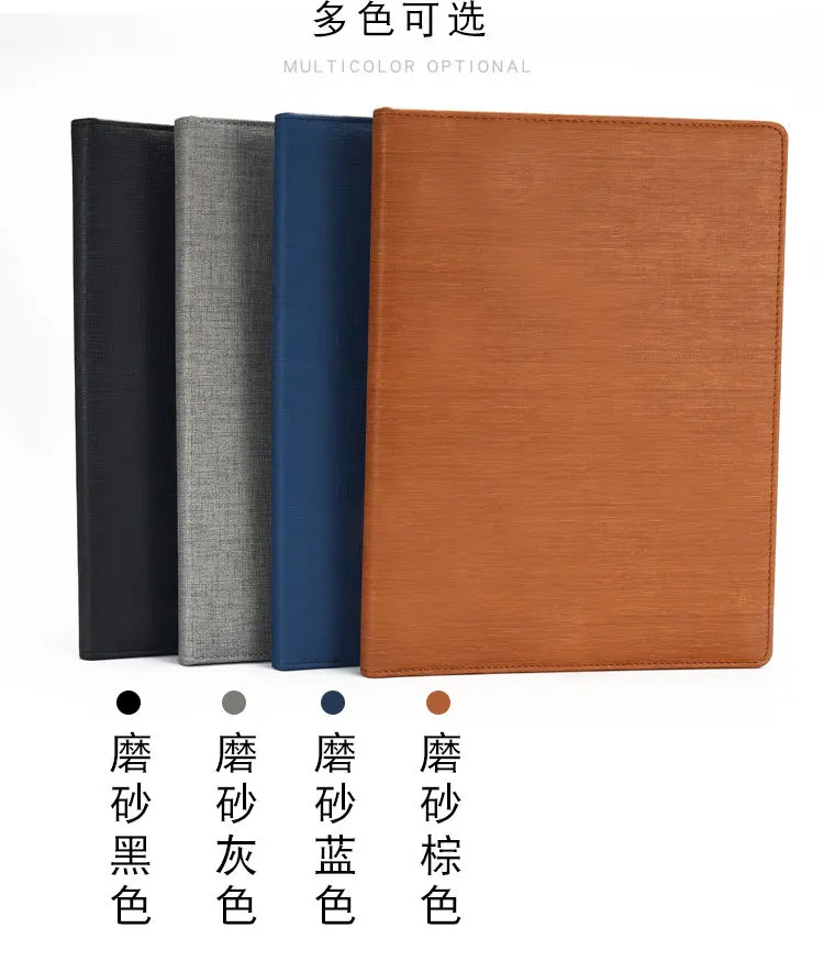 Manufacturers Wholesale A4 Multi-functional Folder Office Folder High-End Sale Manager Contract Clip Customizable Logo