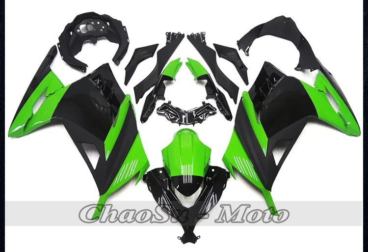 1 Для KAWASAKI 250/300 NINJA250 NINJA300 2013 полный набор обтекателей защита топливного бака крышка ABS литья под давлением - Цвет: 1