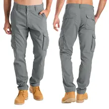 Cargo pant mens casual pants fashion pantalon homme streetwear trousers 2022 outdoors work pants Size M-3XL