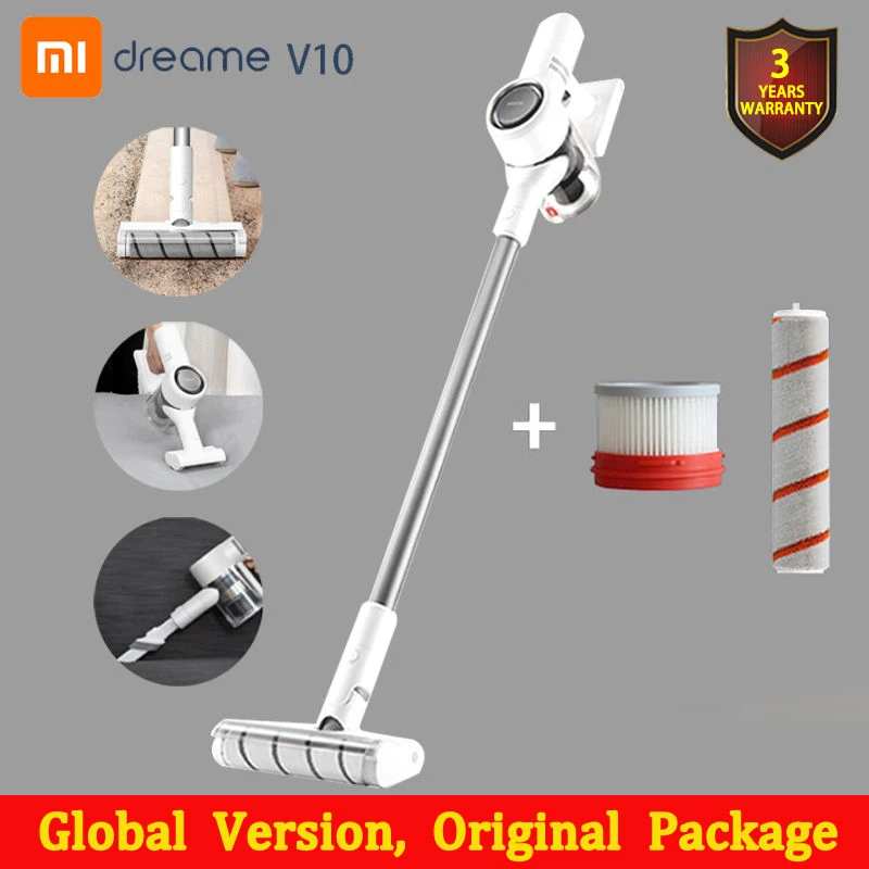 Dreame V10 Boreas Vacuum Cleaner Global Handheld Portable Wireless Vacuum Cleaner Upgrade from Dreame V9 V9P 22kpa Suction