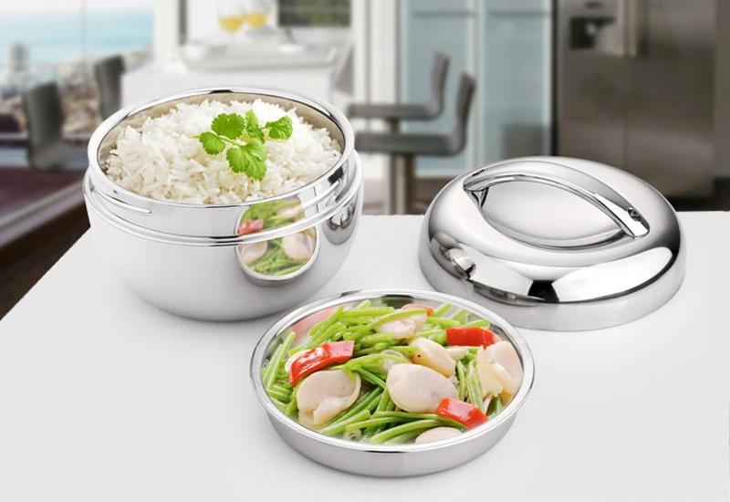 Thermal 304 Stainless Steel Bento Boxs Japanese Style Plastic Food Container Kids School Insulation Lunchbox Meal Prep Fine Sets8