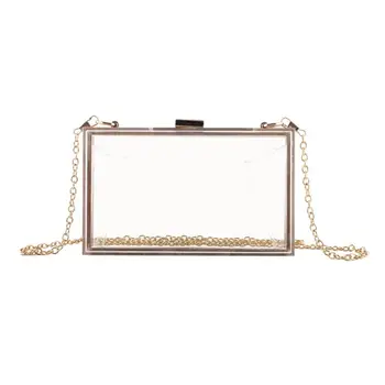 

Women Lady Acrylic Handbag Evening Clutch Bridal Wedding Party Prom Wallet Purse