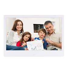 17," Цифровая фоторамка 1920*1080 HD экран Настольный альбом дисплей MP4 видео MP3 аудио календарь функции фоторамка цифровая