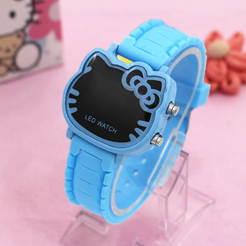 Детский вечерний сверло модная таблица led электронная девочка школьные часы розовая ярко- белая