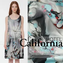 Tissus Австралийский метр срочная импортный тяжелый утолщенный шелк в воды мыть песок чернил черные ткани для одежды