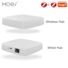 Tuya ZigBee 3,0 Smart Gateway Hub Smart Home Brücke Smart Leben APP Wireless Remote Controller Arbeitet mit Alexa Google Hause
