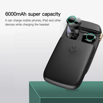 

New IPX7 Waterproof Bluetooth Wireless for iPhone Samsung Earbud G09 Bluetooth Earphone Fast Pairing 5000mAh Battery Wireless