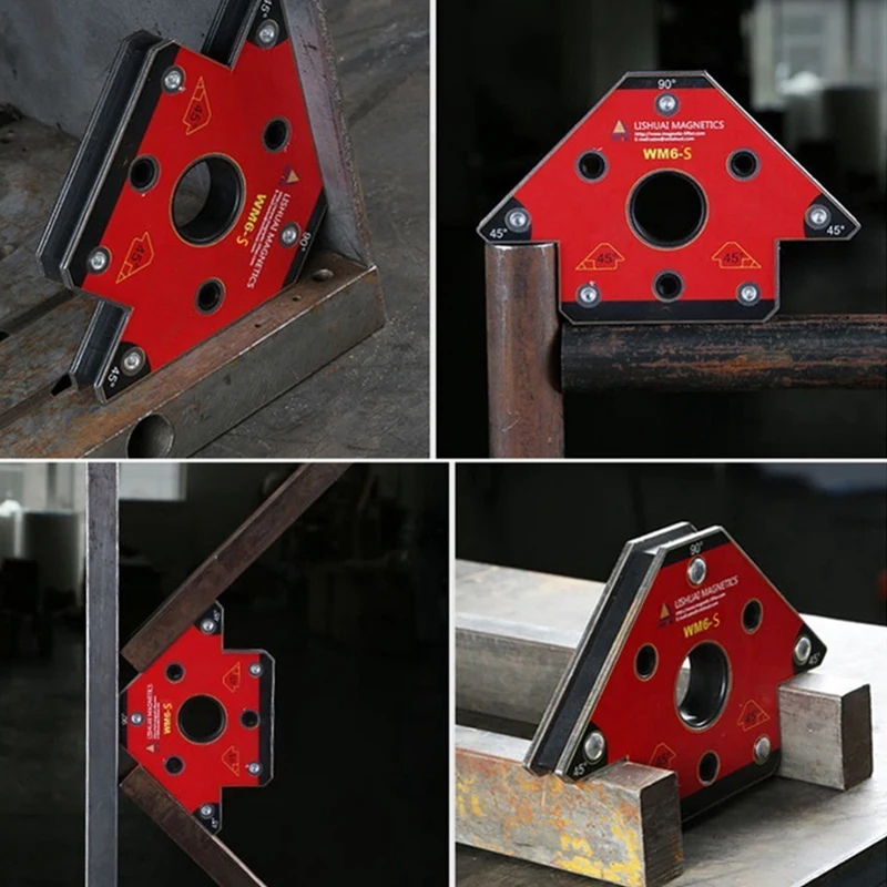 2 шт./компл. Wm6-S Магнитный сварочный зажим магнитный держатель для сварки для трехмерной сварки и 1 шт. один переключатель под разными углами Mag