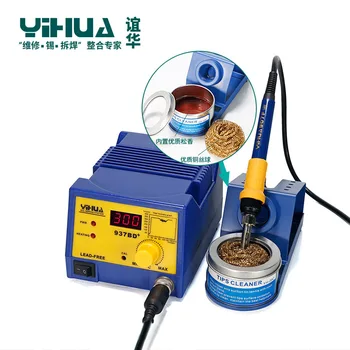 

Digital LED automatic Temperature Soldering Station with large power soldering iron tool YIHUA-937BD+