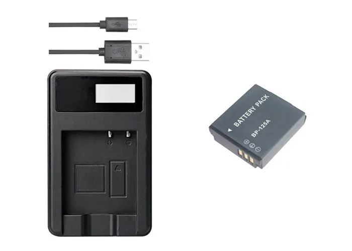 IA-BP125A, IABP125A, BP125A батарея+ USB зарядное устройство для SAMSUNG HMX-QF20, HMX-QF30, HMX-QF300, HMX-M20, HMX-Q10, HMX-Q20, HMX-Q100, Q130, T10