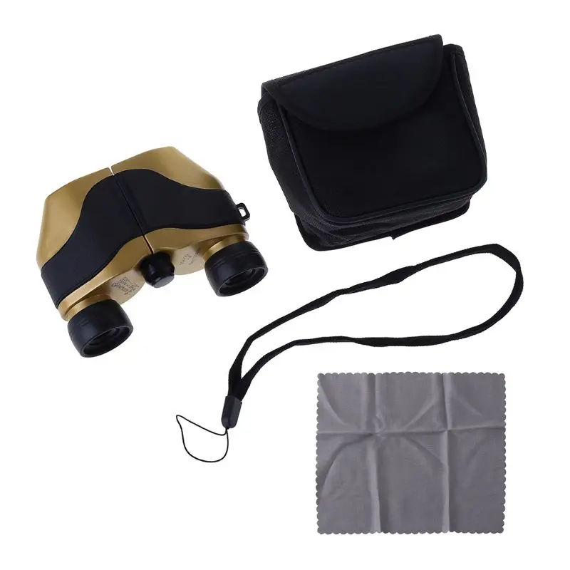 

80x120 Spotting LED Scope Binoculars Telescope Optical Zoom 5m-10000M Gold New suit for camping