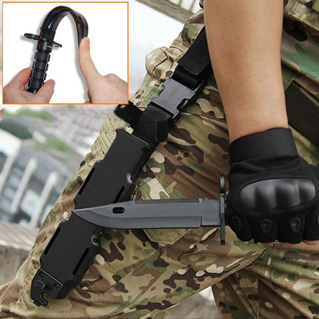 Military Training Enthusiasts CS Cosplay Toy Sword First Blood Props Dagger 1