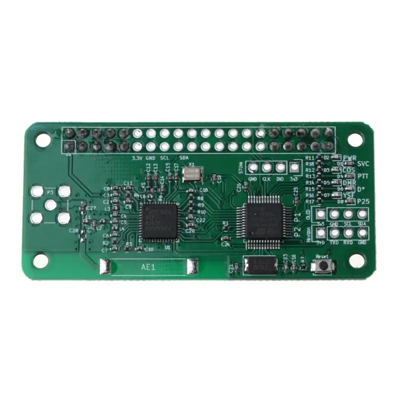 Buy MNY 1Set UHF VHF UV MMDVM Hotspot Board 32Bit ARM Processor for Raspberry Pi Zero 3B 87HC 