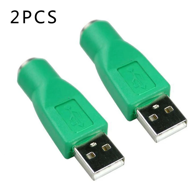 1/2/5 шт PS/2 Женский к USB разъем адаптера конвертера для клавиатуры Мышь USB мужчина к PS2 мини Din 6 контактный разъем